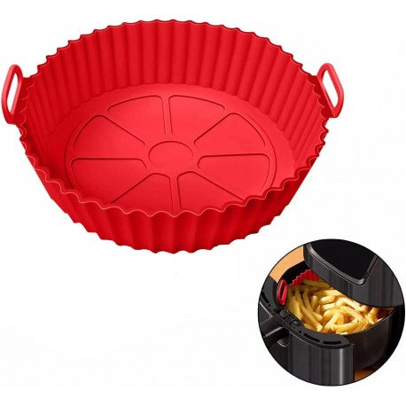Forma Para Air Fryer De Silicone Antiaderente