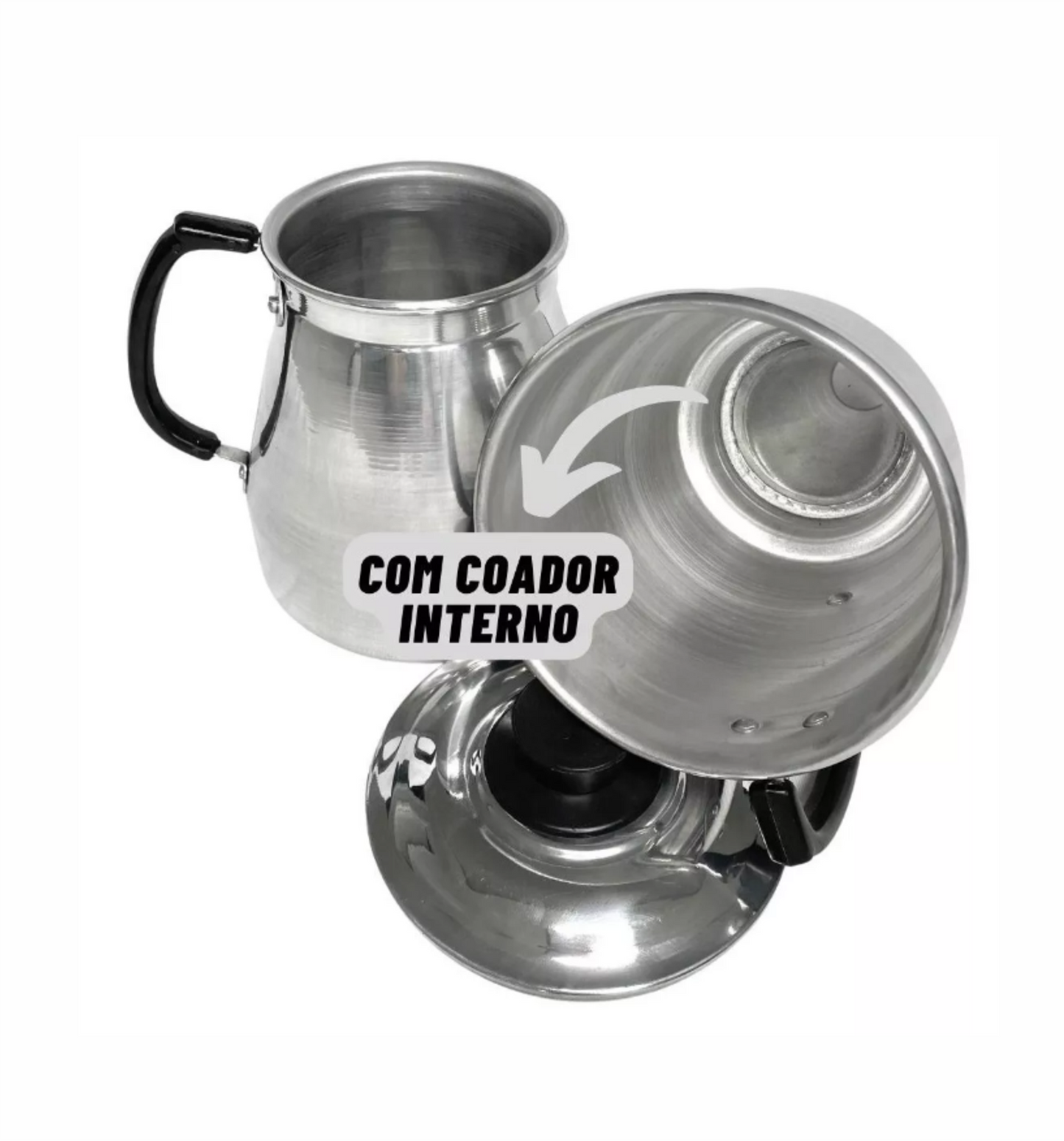 Cafeteira Italiana Café Expresso, Grande 1,5L