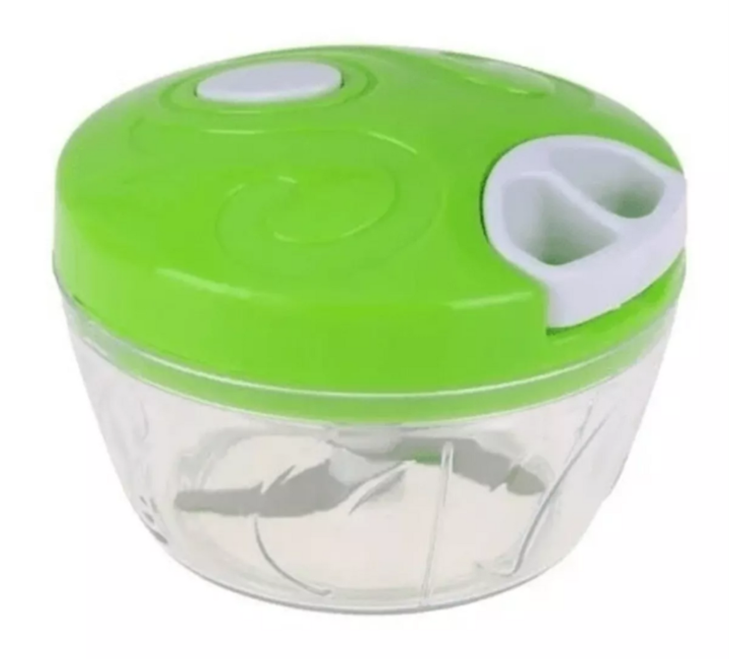 Cortador De Alho Alimentos Folhas Spin Cutter 3 Lâminas