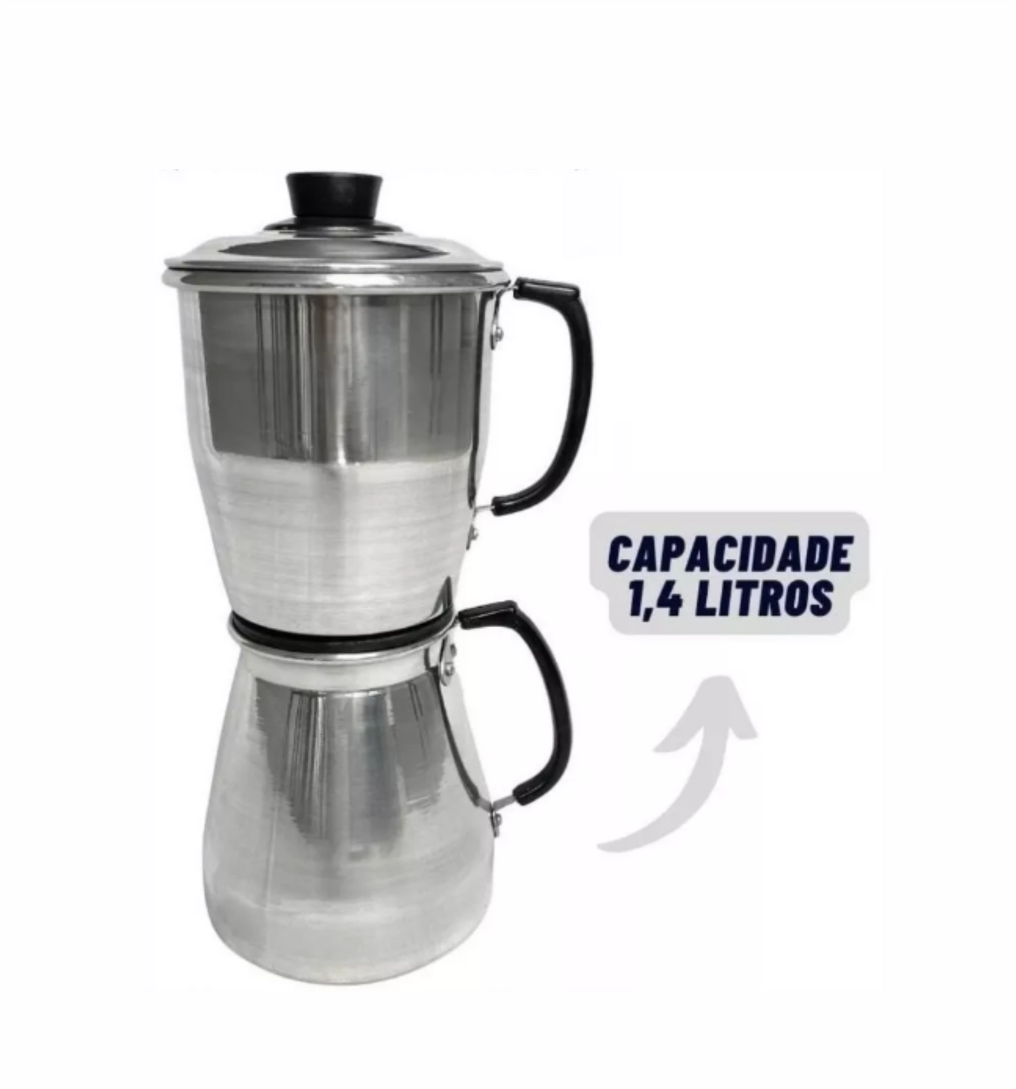 Cafeteira Italiana Café Expresso, Grande 1,5L