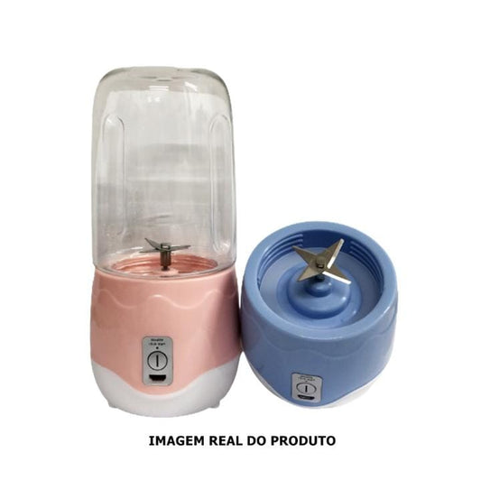Mini Liquidificador Portátil Recarregável Mixer Juice Com Copo