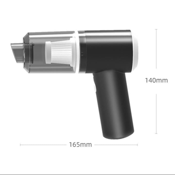 Aspirador Portátil Sem Fio Automotivo Potente Recarregável Premium