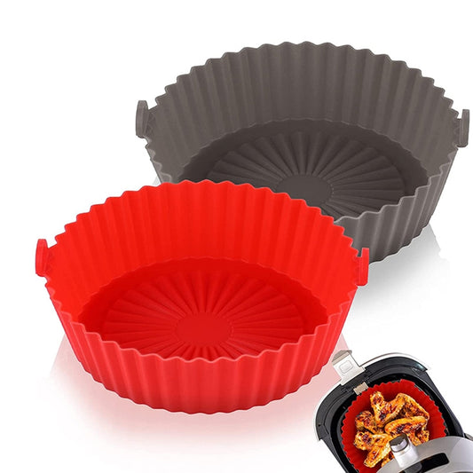Forma Para Air Fryer De Silicone Antiaderente